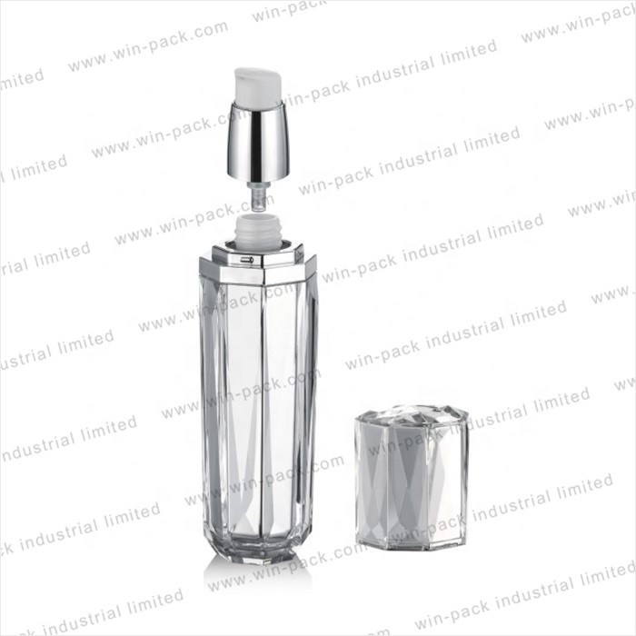 Winpack Best Selling Clear Lotion Acrylic Jar And Bottle 30ml 50ml 100ml