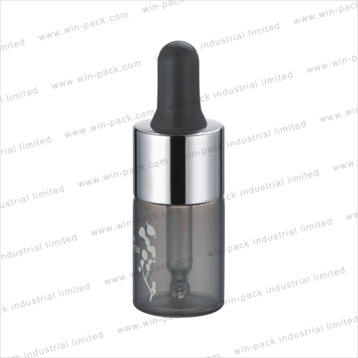 Winpack Best Selling Glass Cosmetic Serum Bottle With  UV Coating Collar 5ml