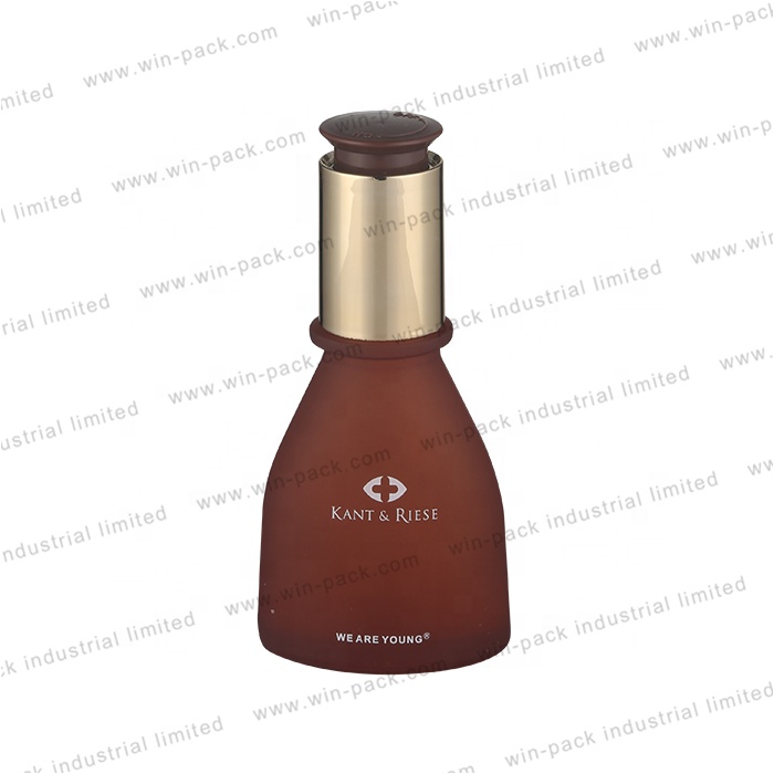 Winpack Best Selling Luxury Black Glass Dropper Bottles Wholesale Silk Screen