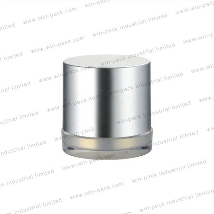 Winpack China Factory Cosmetic 50ml Acrylic Cream Jar Skin Care Package