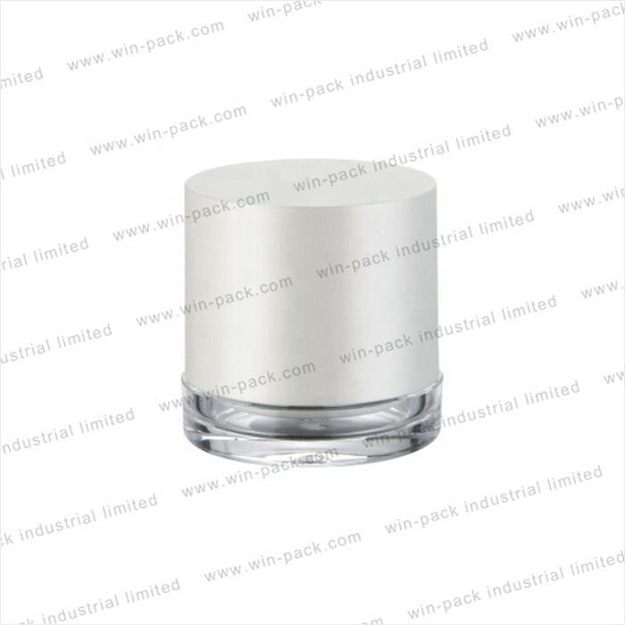Winpack China Factory Cosmetic 50ml Acrylic Cream Jar Skin Care Package