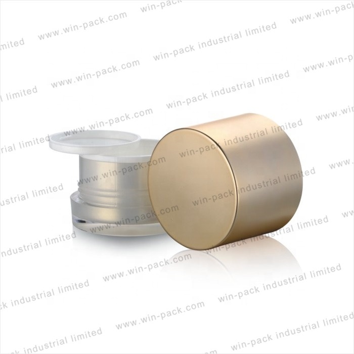 Winpack China Factory Cosmetic 50ml Acrylic Cream Jar Skin Care Package