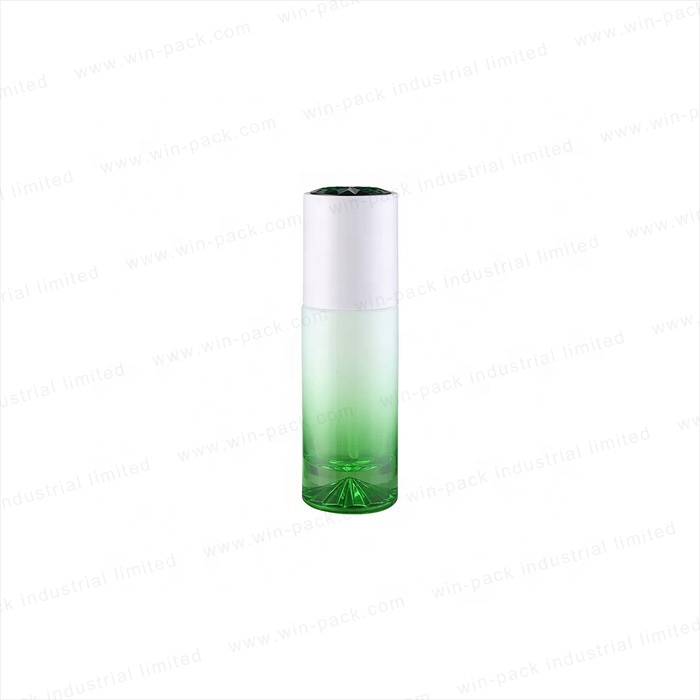 Winpack Cosmetic Custom Color Spray Green Lotion Glass Bottle with Pump