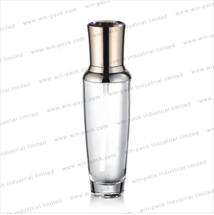 Winpack Custom 50g Transparent Glass Jar For Cream Cosmetic Skin Care Packing
