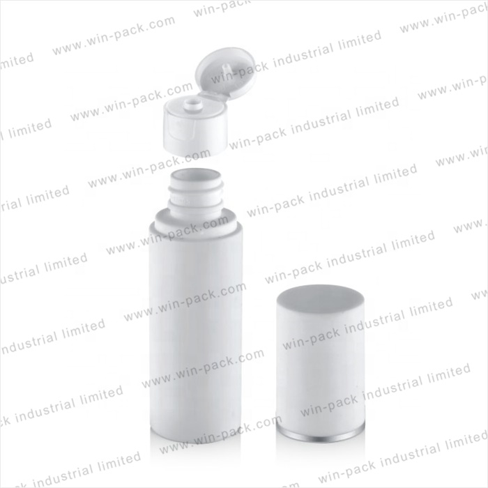 Winpack Eco Friendly Body Care Matte White Plastic Bottle For Cosmetic Packing