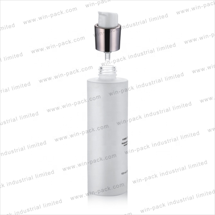 Winpack Eco Friendly Lotion Round Bottle 120ml With Aluminum Collar