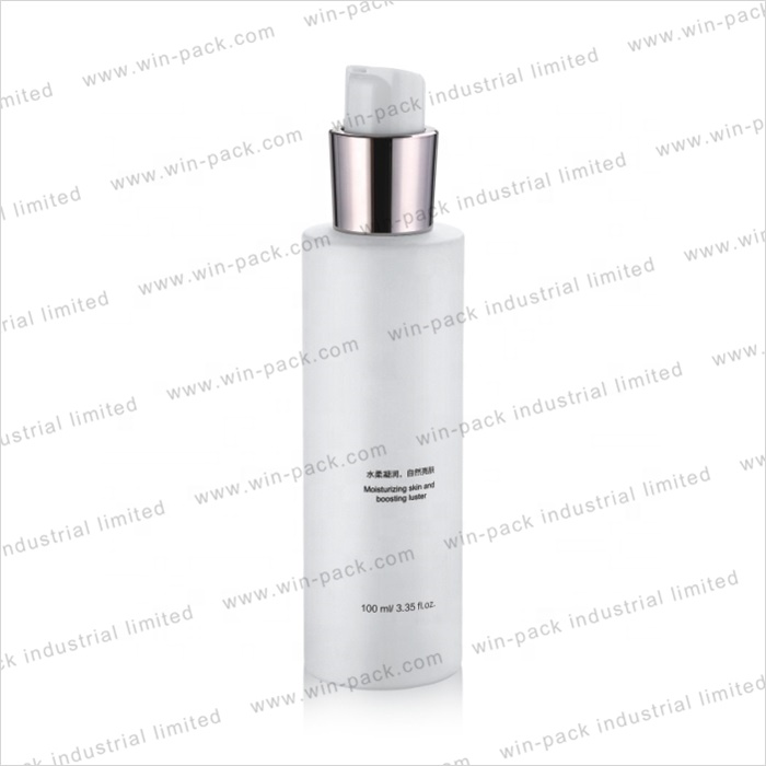 Winpack Eco Friendly Lotion Round Bottle 120ml With Aluminum Collar