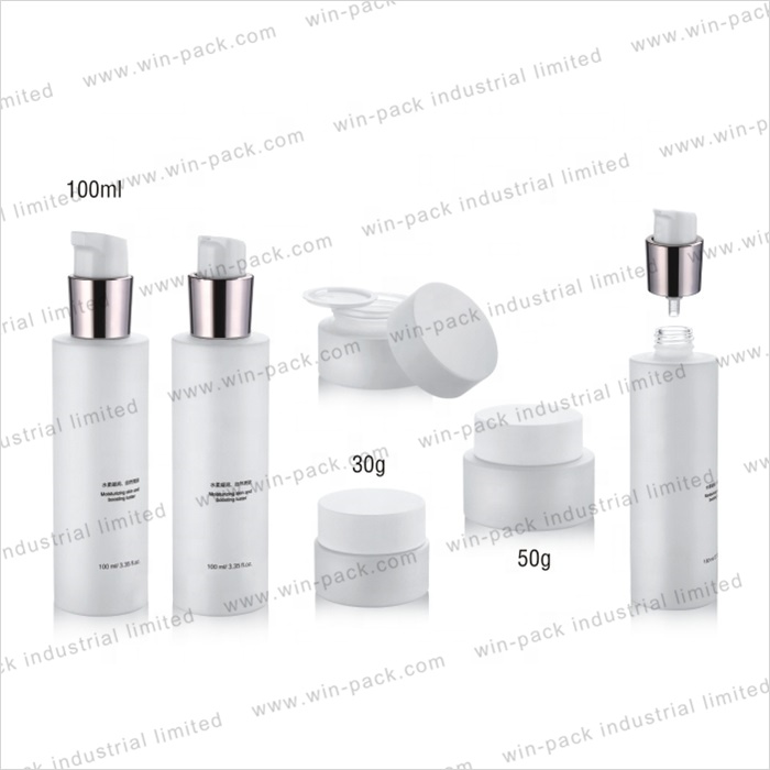 Winpack Eco Friendly Lotion Round Bottle 120ml With Aluminum Collar