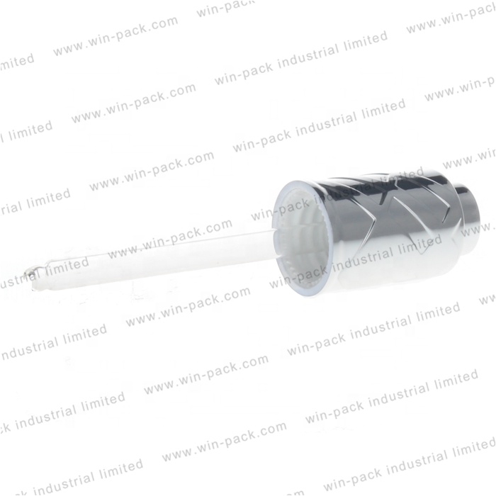 Winpack Factory Sale Gradient Square Dropper Glass Bottle With Aluminum Cap