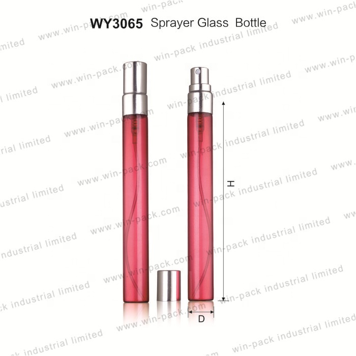 Winpack Factory Sale Skin Care Products Glass Colorful Bottle For Perfume
