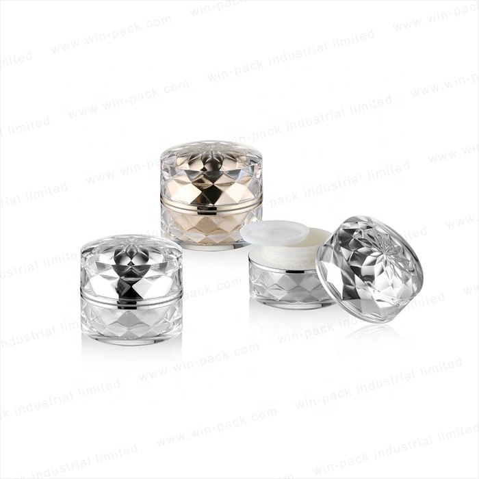 Winpack Factory Sell Luxury Cosmetic Cream Plastic Jar with Mini Capacity