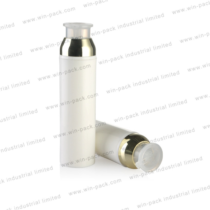 Winpack High Quality Cosmetic White Airless Lotion Skincare Bottle 30ml 200ml