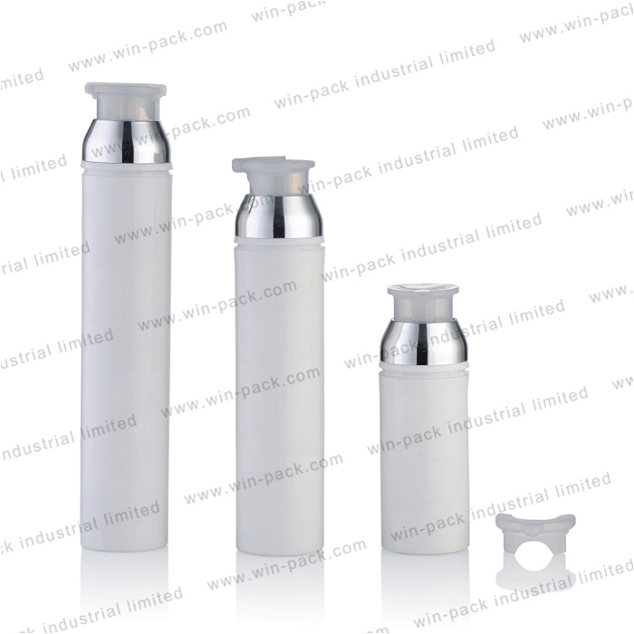 Winpack High Quality Cosmetic White Airless Lotion Skincare Bottle 30ml 200ml
