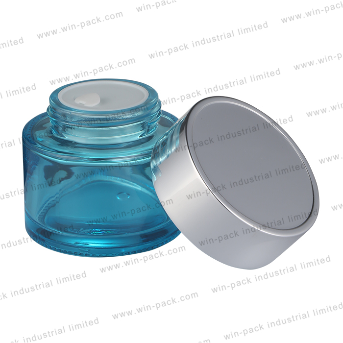 Winpack High Quality Skin Care Unique Glass Cream Jar For Cosmetics