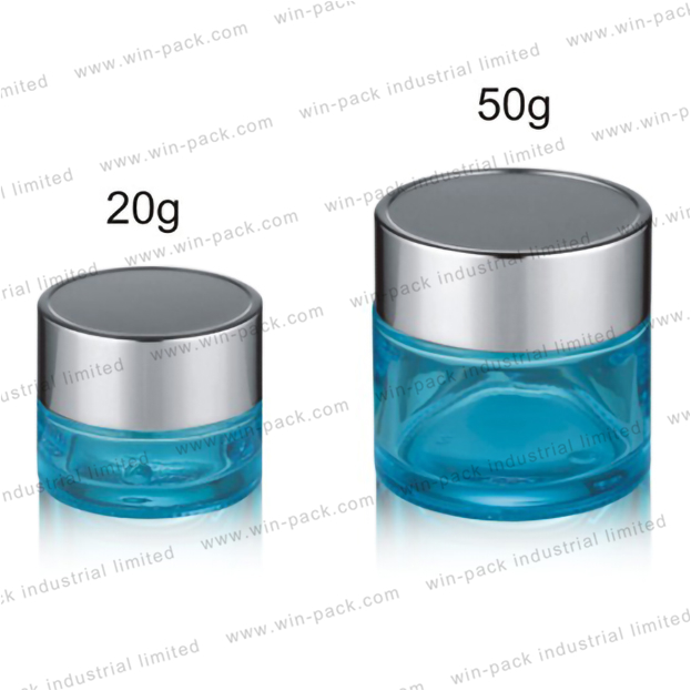 Winpack High Quality Skin Care Unique Glass Cream Jar For Cosmetics