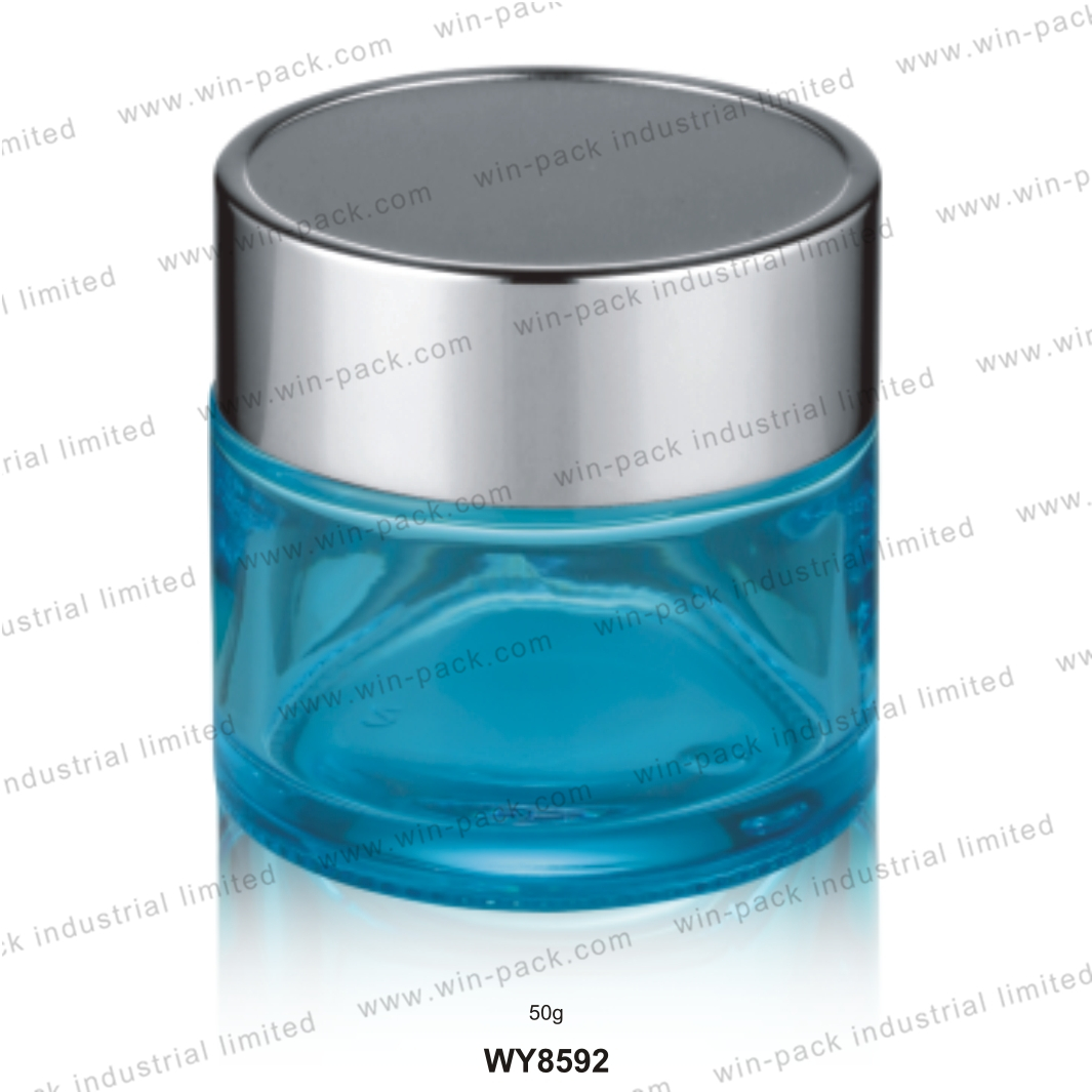Winpack High Quality Skin Care Unique Glass Cream Jar For Cosmetics