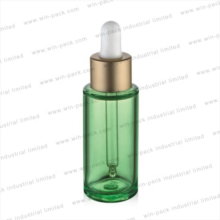 Winpack Hot Sell Transparent Aluminum Dropper Acrylic Bottle Cosmetic Package
