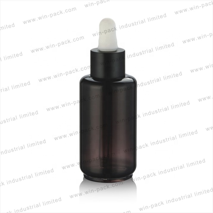 Winpack Hot Sell Transparent Aluminum Dropper Acrylic Bottle Cosmetic Package
