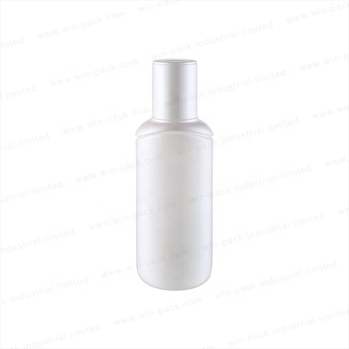 Winpack Luxury Shiny White Lotion Toner Water 80ml Pump Glass Bottle with Cap