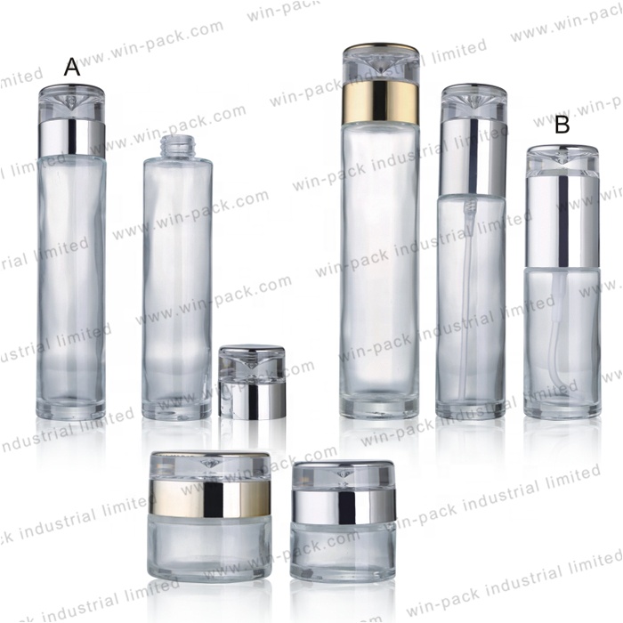 Winpack Manufacturer Sell Glass Cream Jar Skin Care 20g 30g 50g Packaging