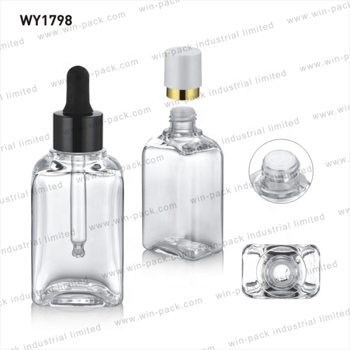 Winpack Manufacturer Sell Serum Dropper Bottle Plastic 25ml For Skin Care