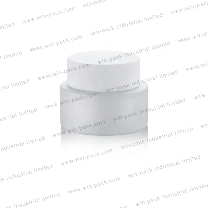 Winpack New Design Frosting Lotion Cream Glass Jar Baby Face Skin Care Using