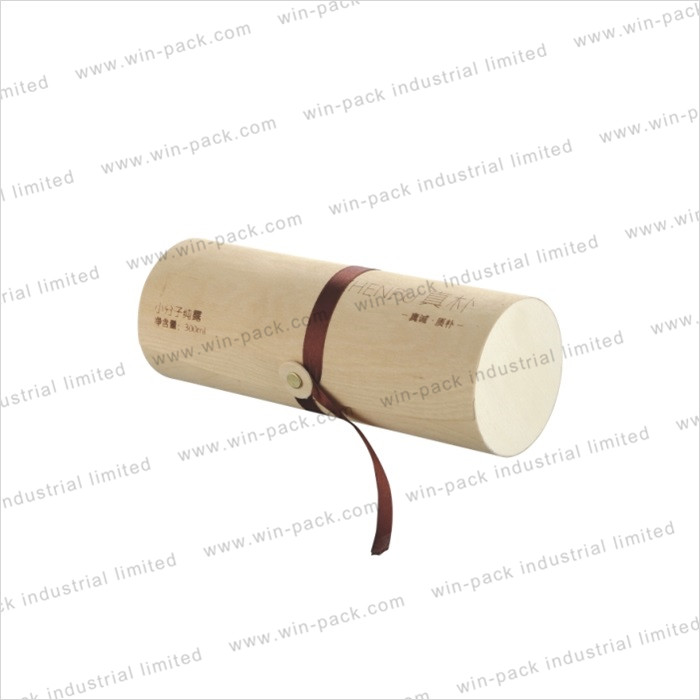 Winpack New Product Wood Round Jar Case Cream Jar Or Tissue Box For Make Up