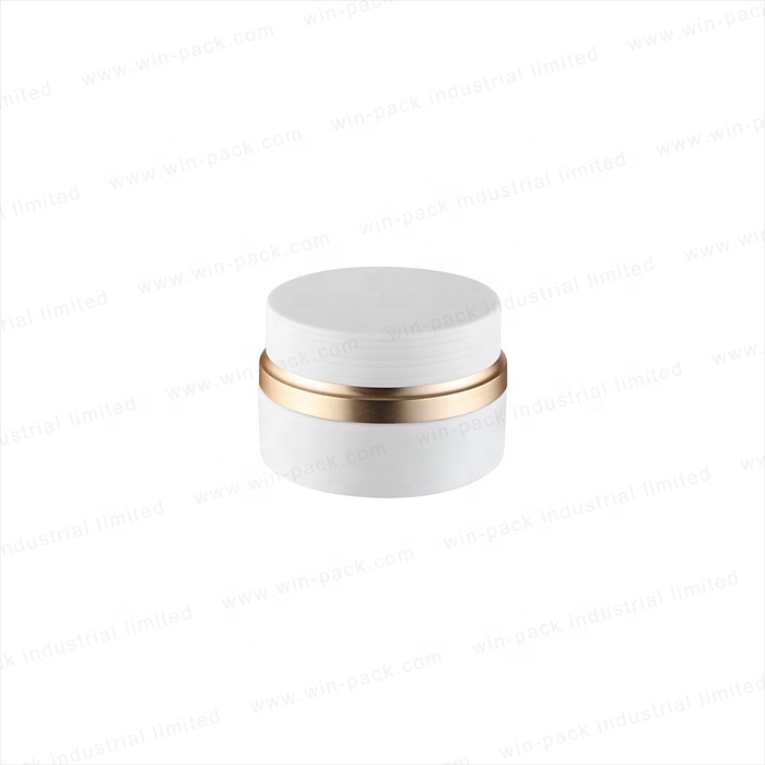 Winpack New Type Fancy Cosmetic Face White round Cream Glass Jar For Skincare