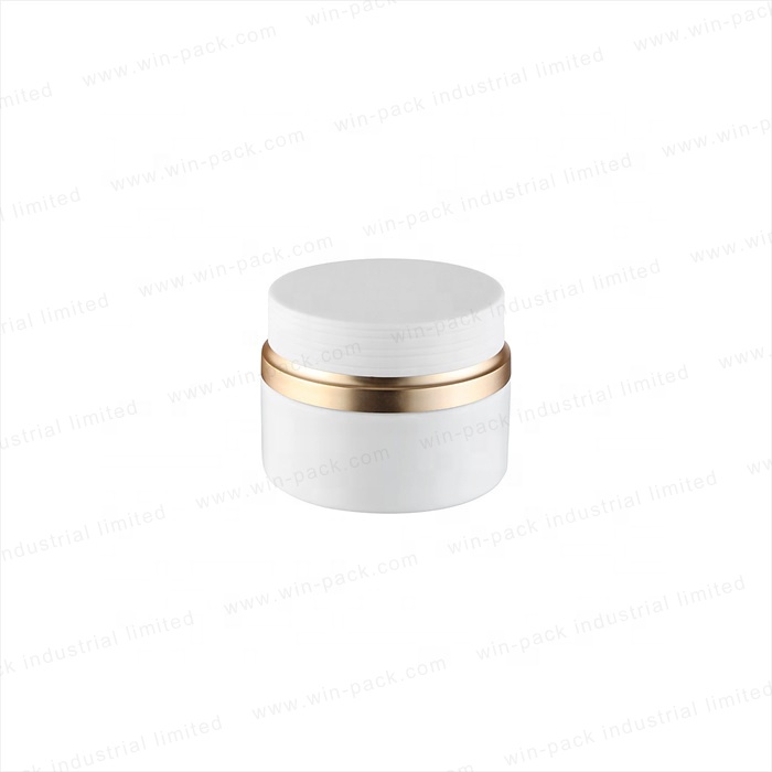 Winpack New Type Fancy Cosmetic Face White round Cream Glass Jar For Skincare