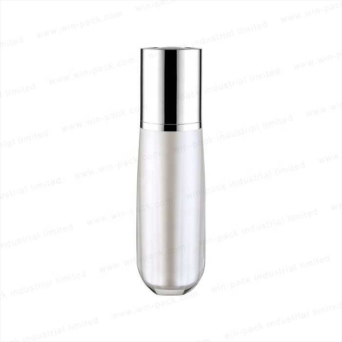 Winpack Special Type 120ml Acrylic Lotion Bottle with Shiny Silver Cap
