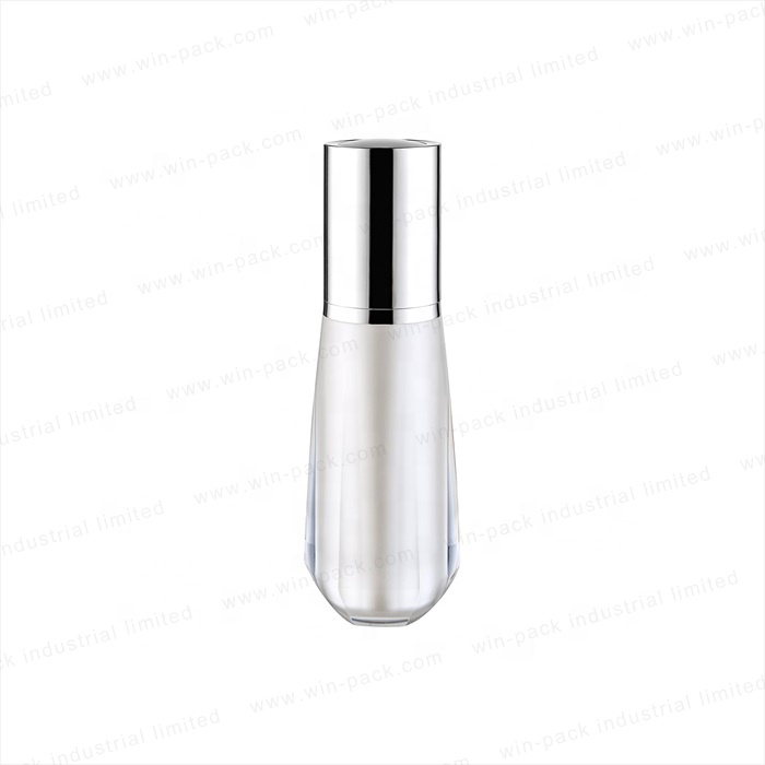 Winpack Special Type 120ml Acrylic Lotion Bottle with Shiny Silver Cap