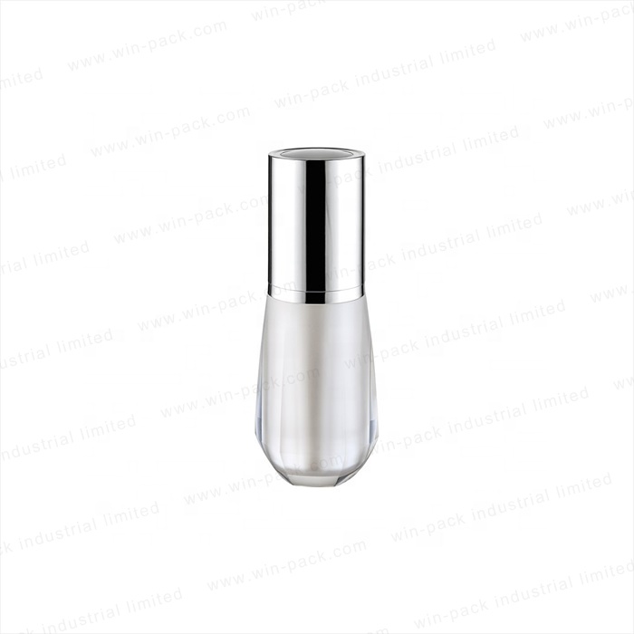 Winpack Special Type 120ml Acrylic Lotion Bottle with Shiny Silver Cap