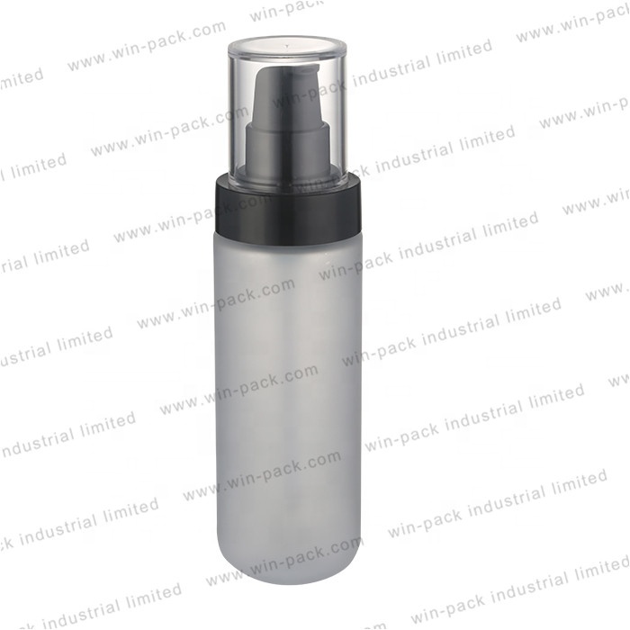 Winpack Transparent Empty Lotion Bottle Clear Caps Plastic Packing