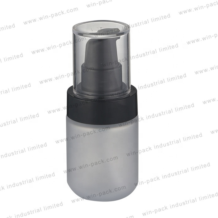 Winpack Transparent Empty Lotion Bottle Clear Caps Plastic Packing