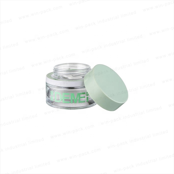 Winpack frost body lotion bottle spray blue color empty lotion bottle cosmetic with plastic matte white pump