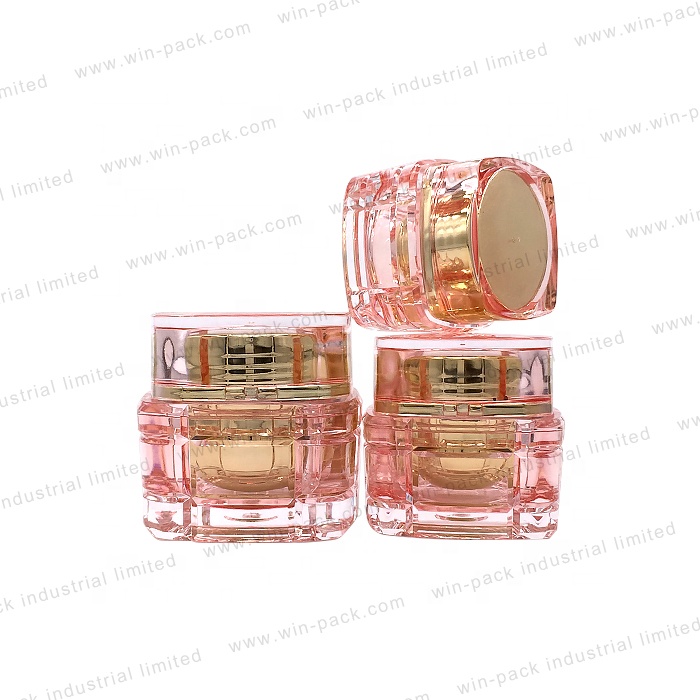 Winpack new design cosmetic clear acrylic cream jar in factory price high quality