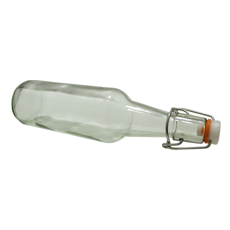 Wire Hood Swing cap,wire bottle cap,Amber Beer 500ml Glass Bottle