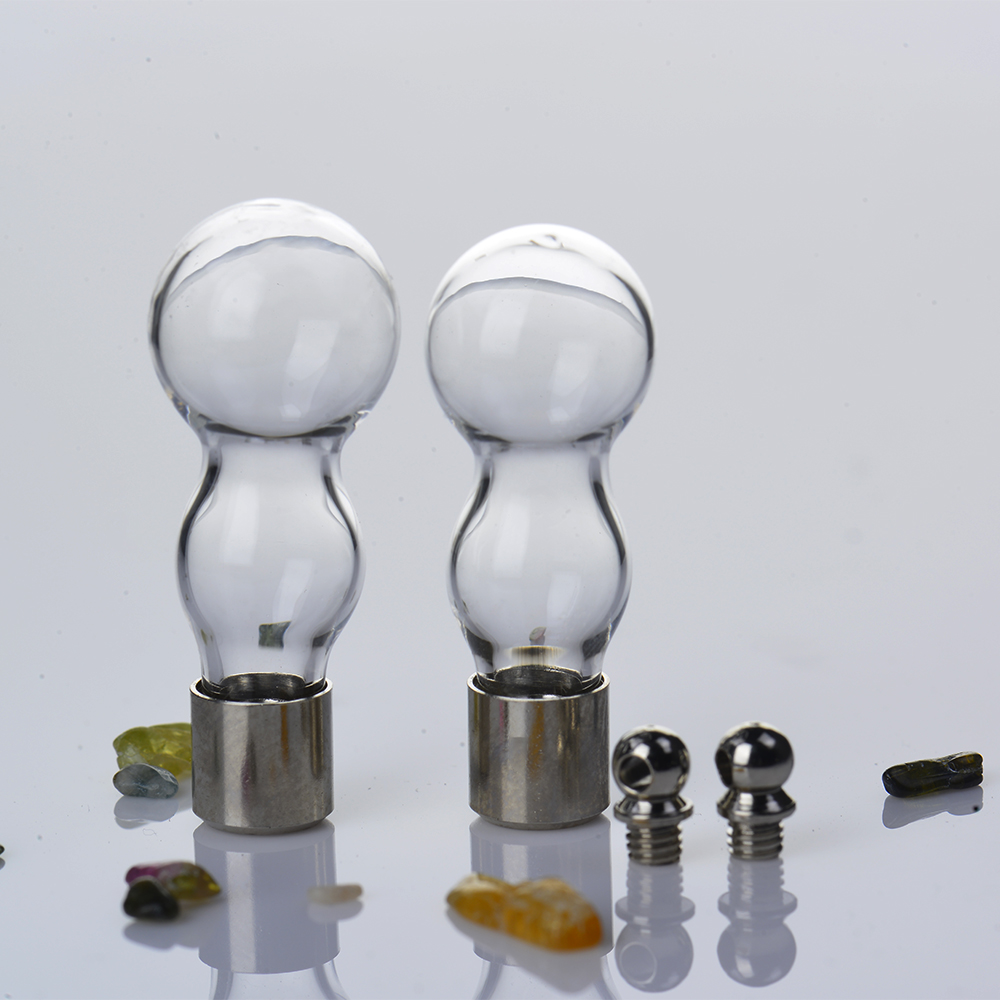 Wishing glass jars glass tube 1ml glass tube oil perfume bottle for DIY