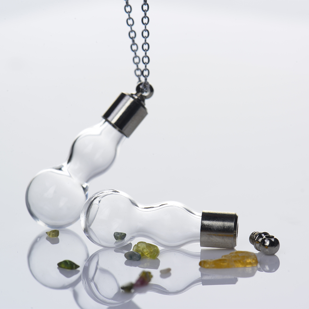 Wishing glass jars glass tube 1ml glass tube oil perfume bottle for DIY