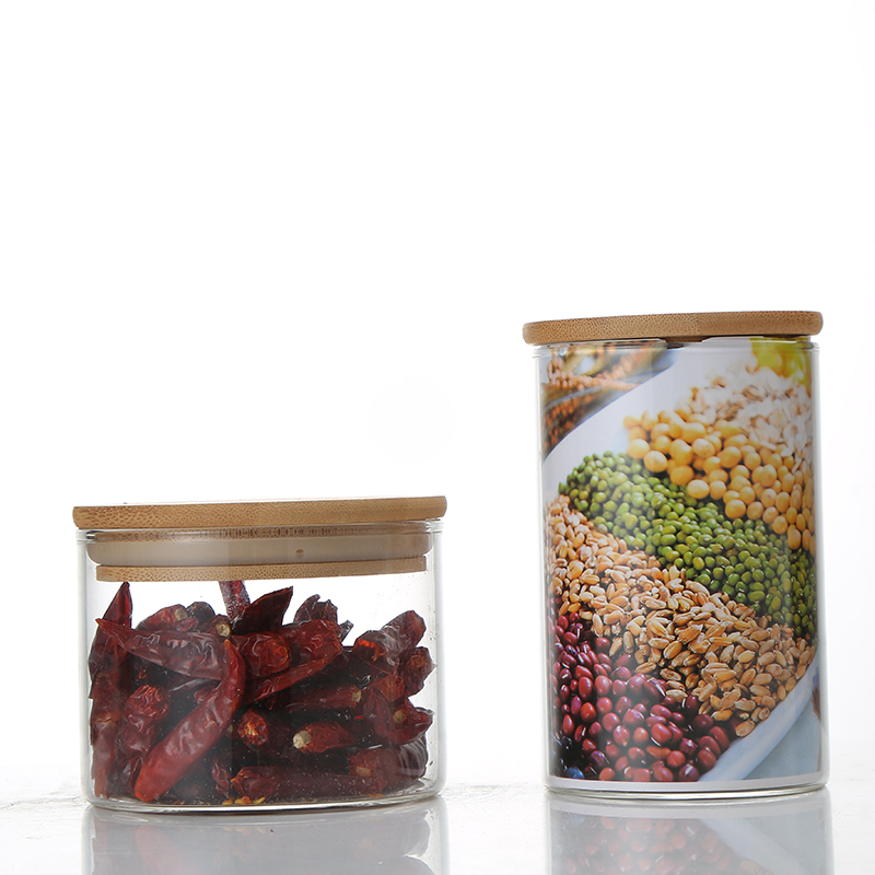 With Lowest Price Storage Glass Jars For Creative Kitchens Airtight Glass Storage Jars Wood Lids