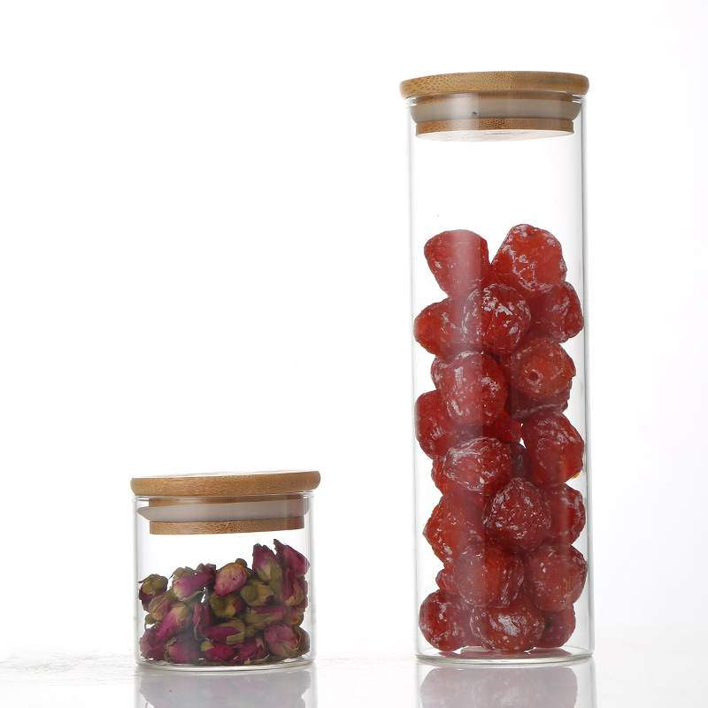 With Lowest Price Storage Glass Jars For Creative Kitchens Airtight Glass Storage Jars Wood Lids