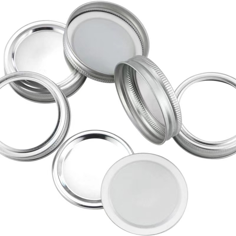 Xuzhou custom empty 200ml jam jelly glass storage jar caviar glass mason jar with metal lid