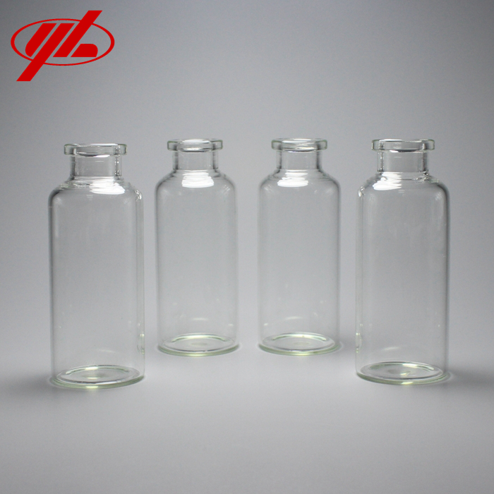 YBB Standard 30ml Clear Empty Glass Vials for Medical Injection