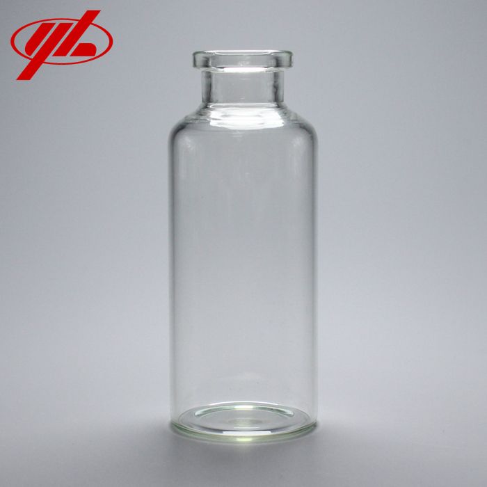 YBB Standard 30ml Clear Empty Glass Vials for Medical Injection