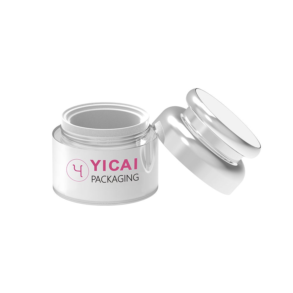 YCG100 acrylic cream jar 50ml 100ml