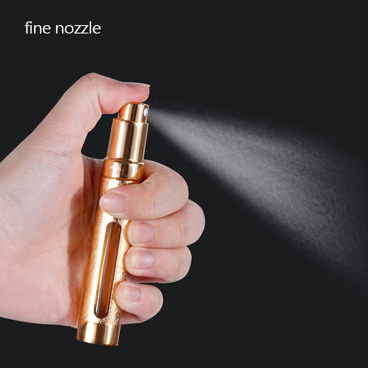 YICAI 5/8/10/12ml Empty Travel Packaging Mini Refillable Atomizer Perfume Bottle