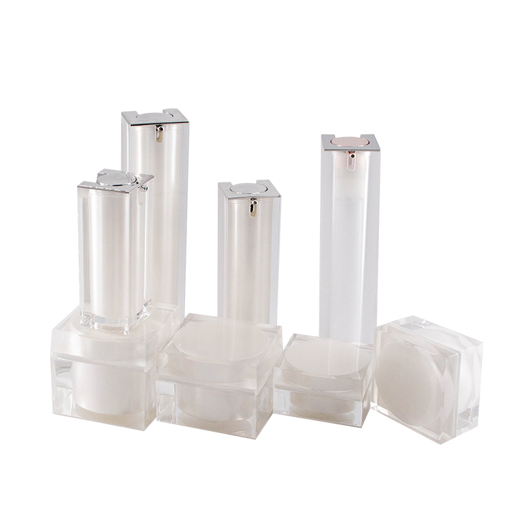 YUDONG Lotion Pump Bottle Airless Cream Jar Plastic PACK Hot Sale Empty 15/30/50/100ml Skin Care Packaging Screen Printing