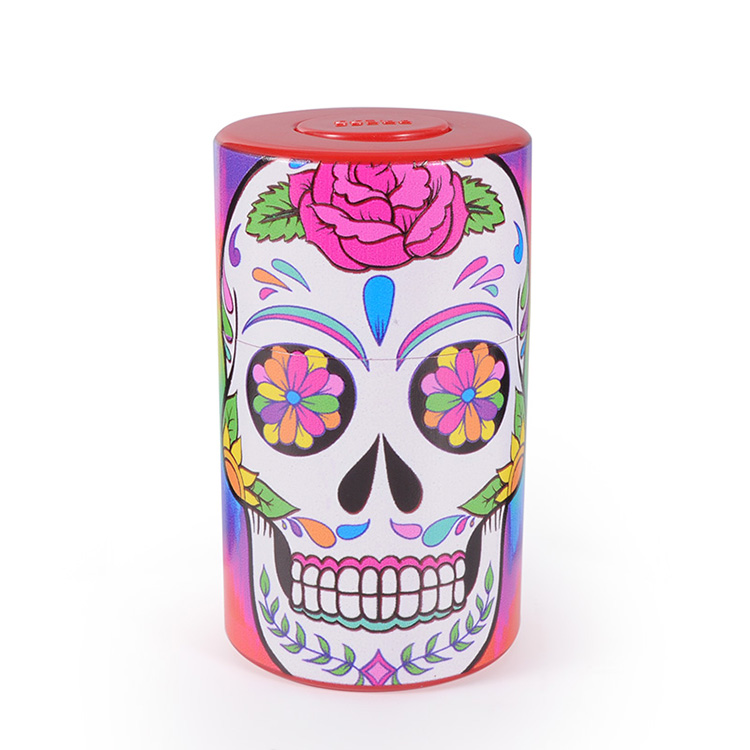 Yufan JL-035Y Wholesale Custom Outdoor Waterproof Storage Box Picture Light Big   Smoking Accessories Jar