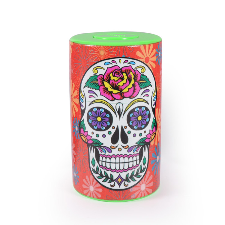 Yufan JL-035Y Wholesale Custom Outdoor Waterproof Storage Box Picture Light Big Smoking Accessories Jar