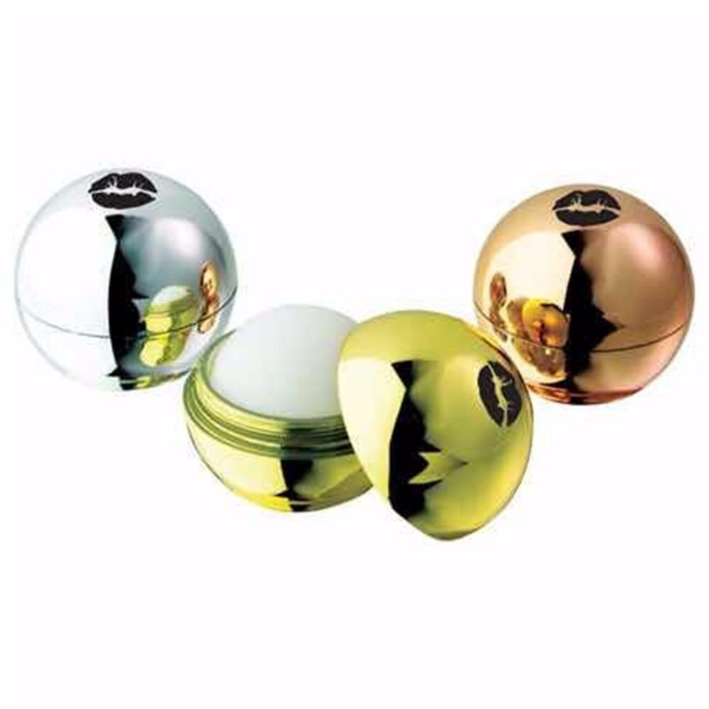 Yves new design hot sales plastic material acrylic round ball shaped cream jar
